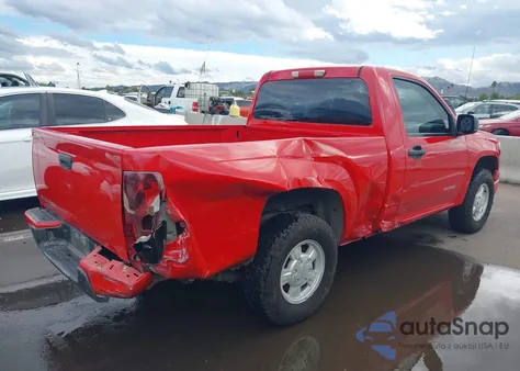 2005 Chevrolet Colorado из США, поврежденный, VIN 1GCCS148658260313